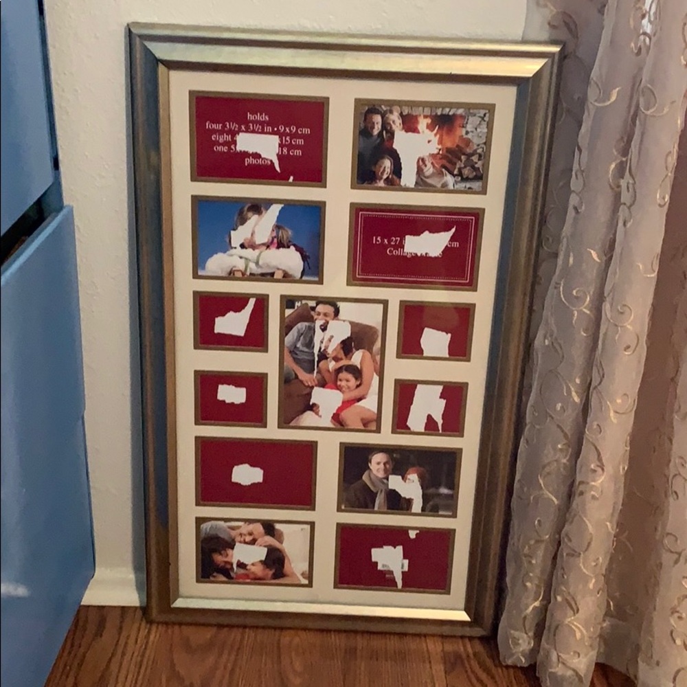 I’m selling a family picture frame